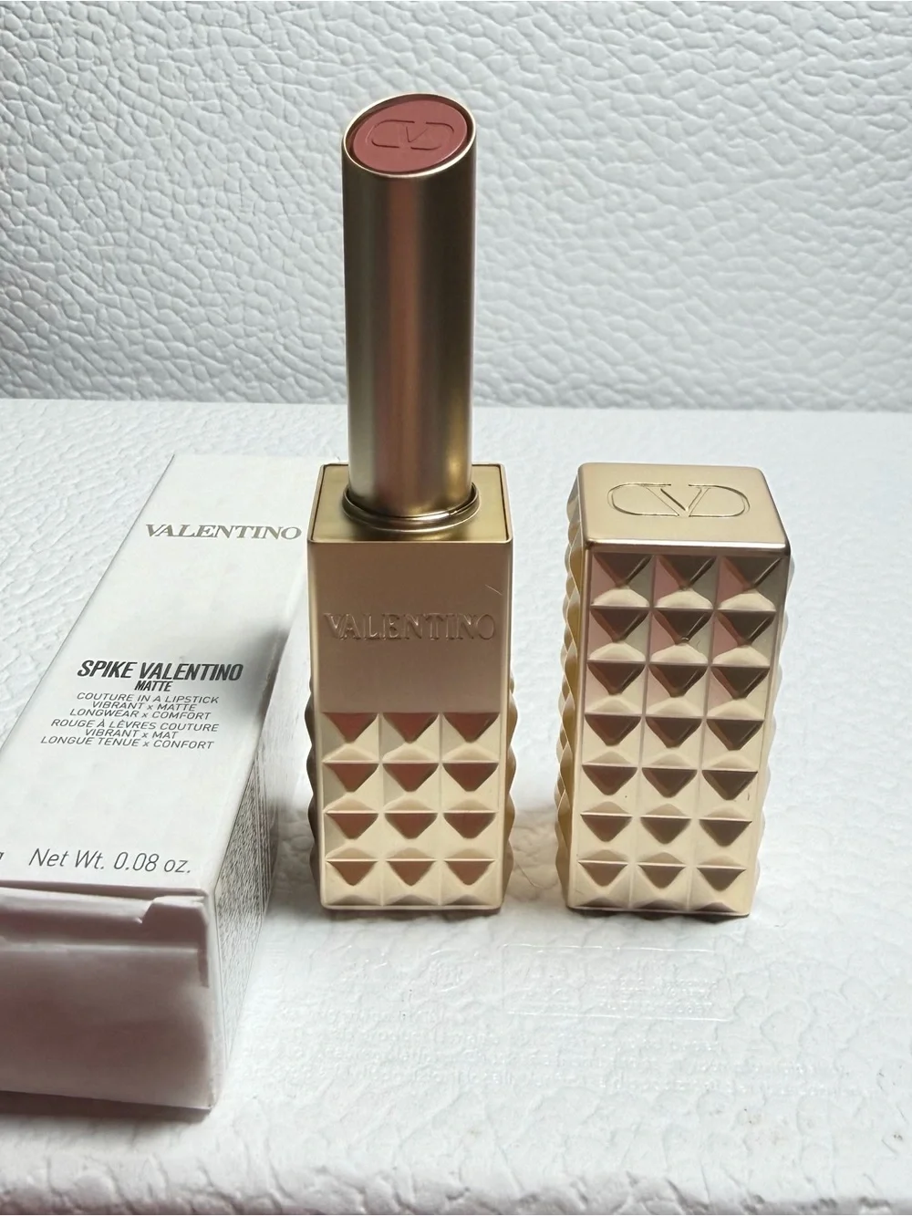 Valentino Spike Valentino Matte Lipstick - Warm Brown